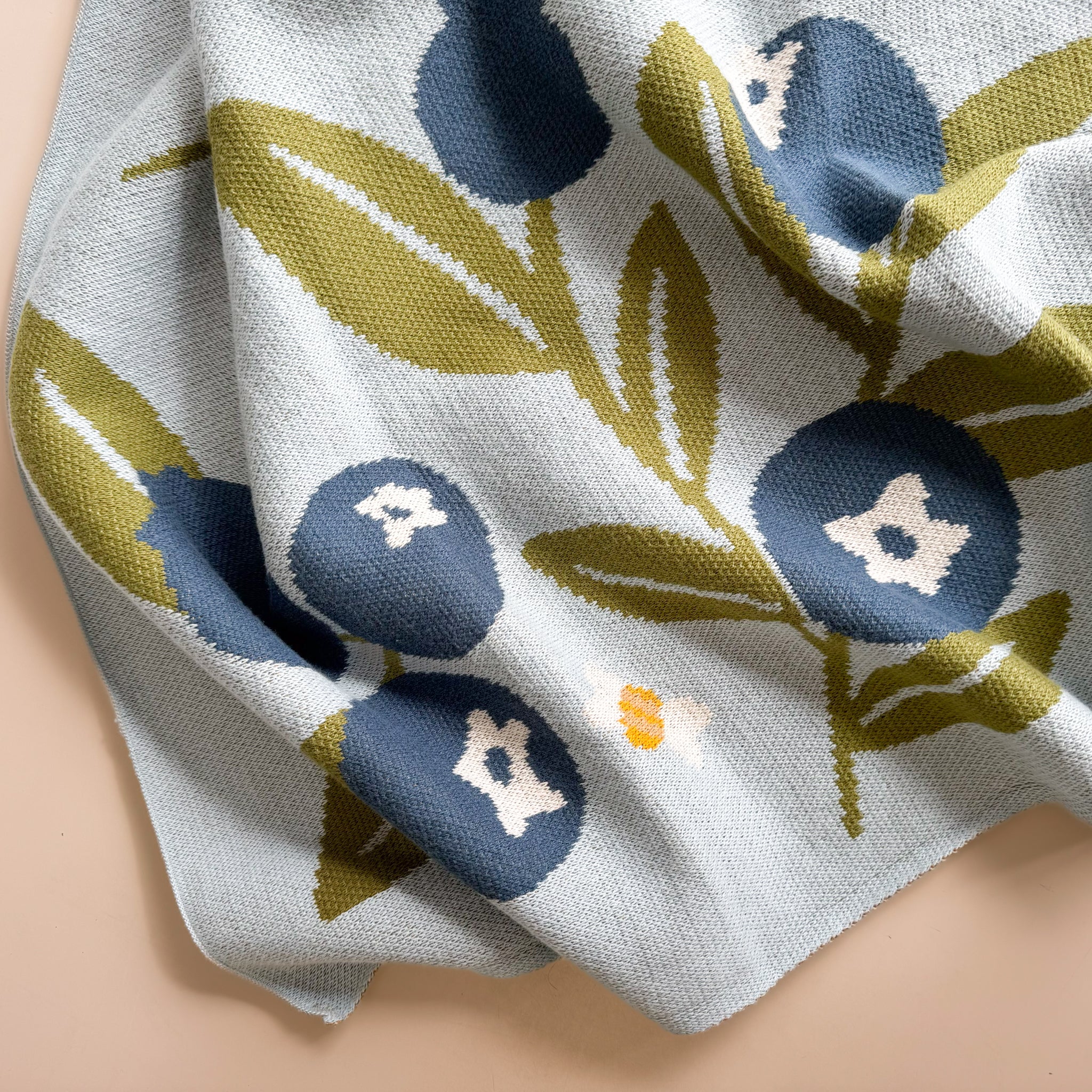 Blueberry Bear Bee Blanket | Organic Cotton - Image 3