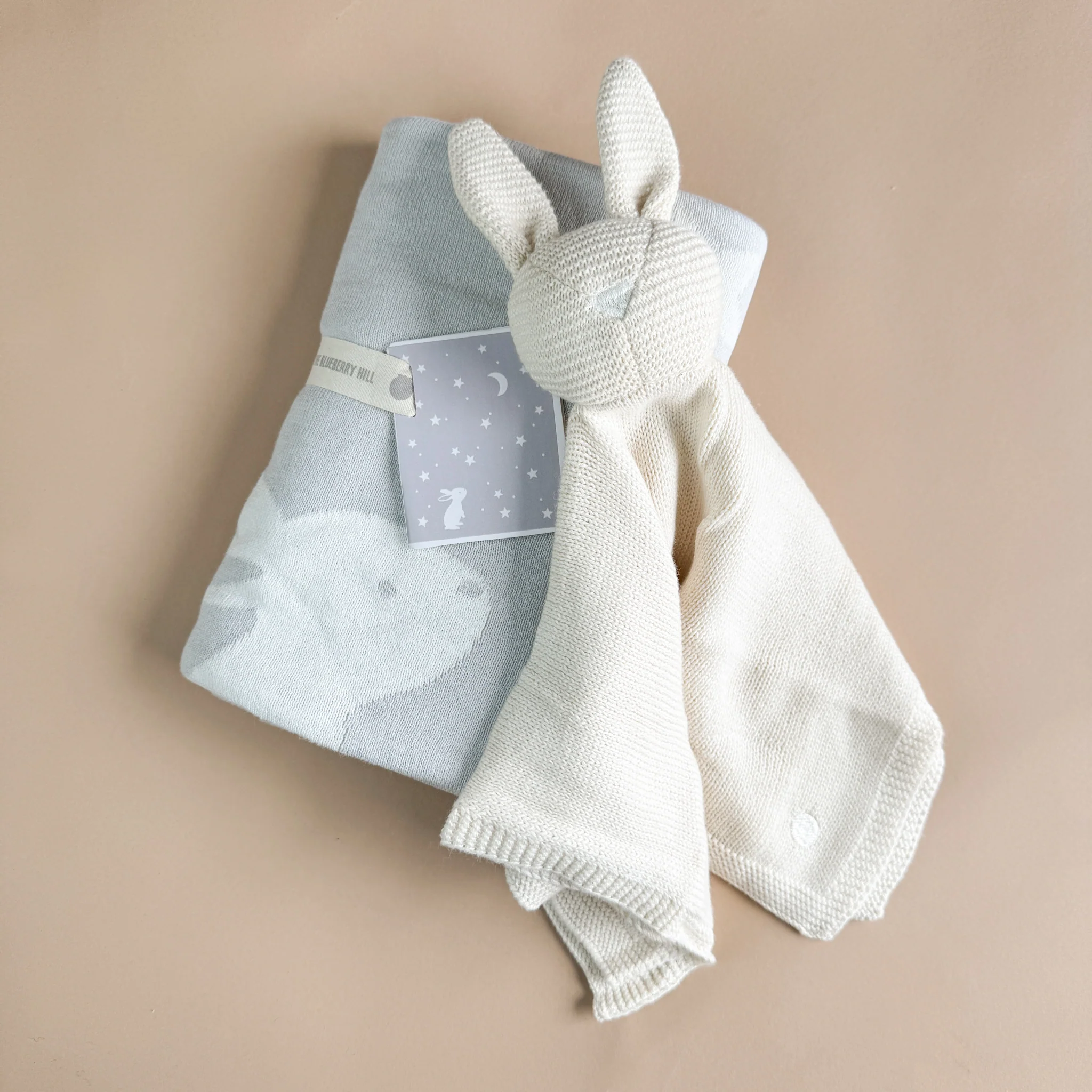 Star Moon Bunny Blanket Gift Set - Image 14