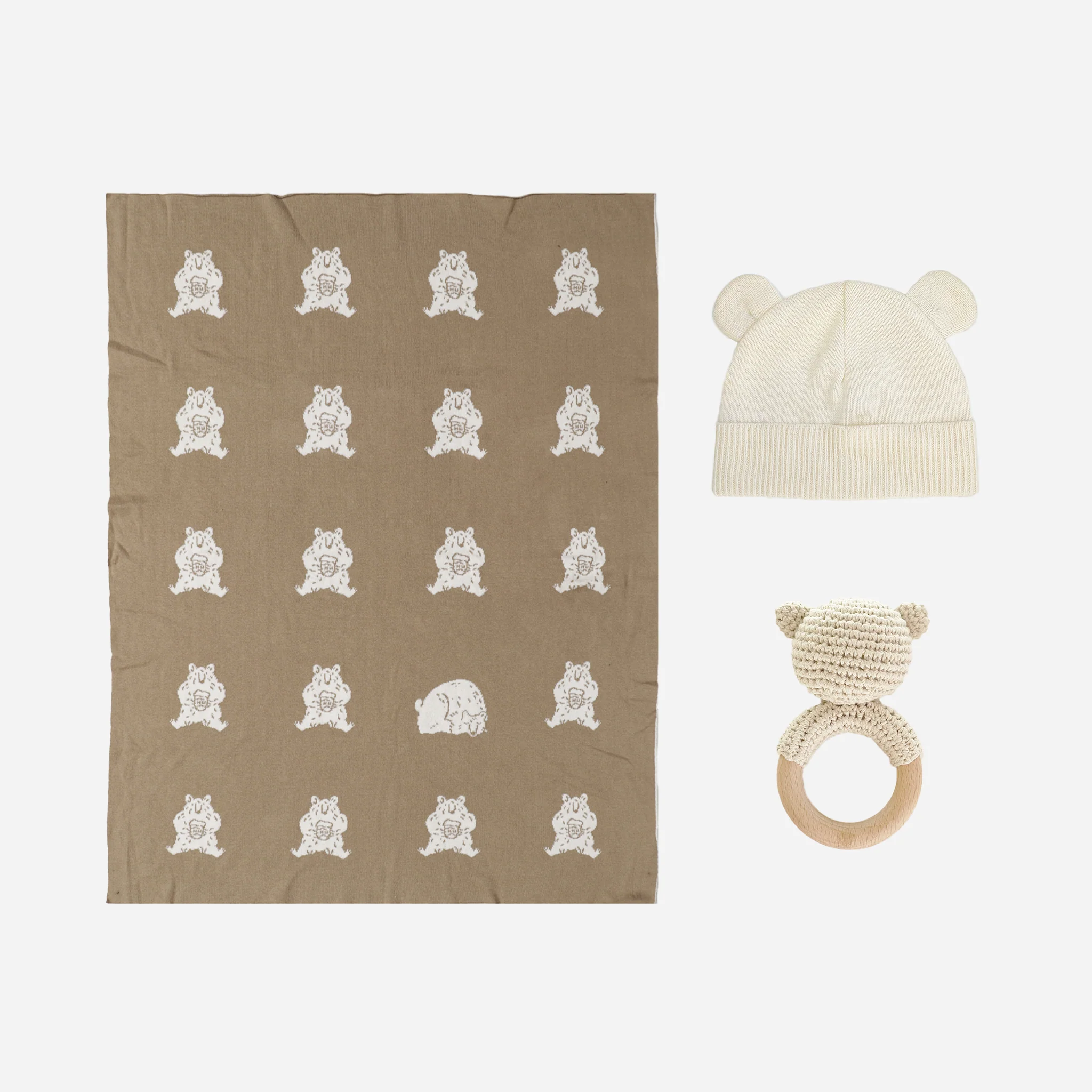 Cotton Baby Honey Bear Gift Set - Image 8