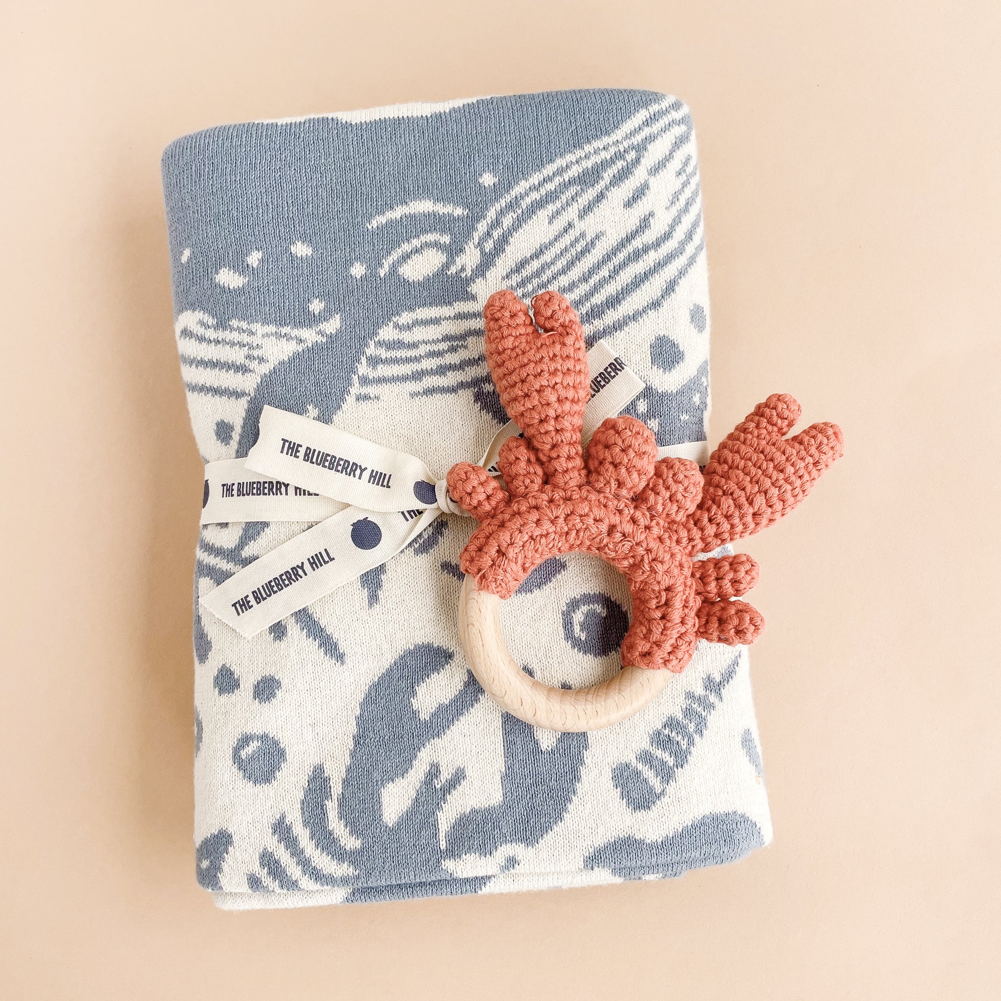 Cotton Baby Nautical Gift Set, Crab - Image 3
