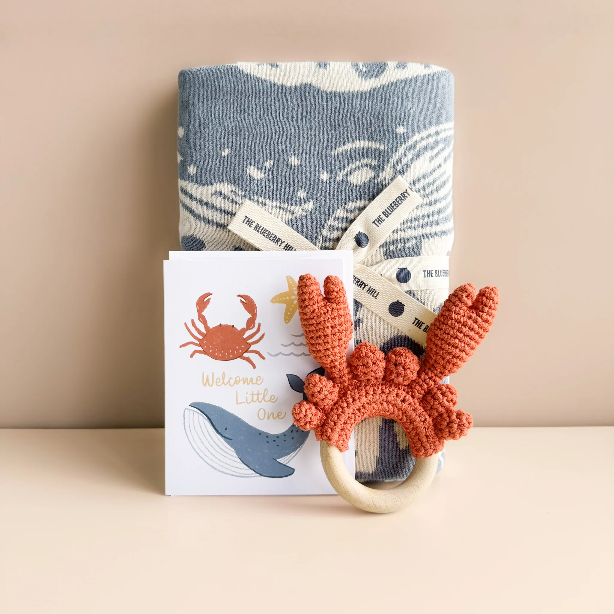 Cotton Crochet Teether Crab - Image 6