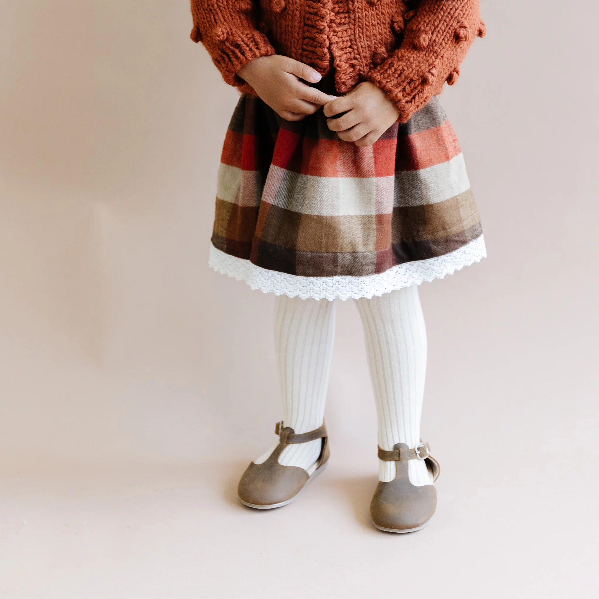 Cotton Tights, 3-Pack Blush, Oat & Cinnamon - Image 6