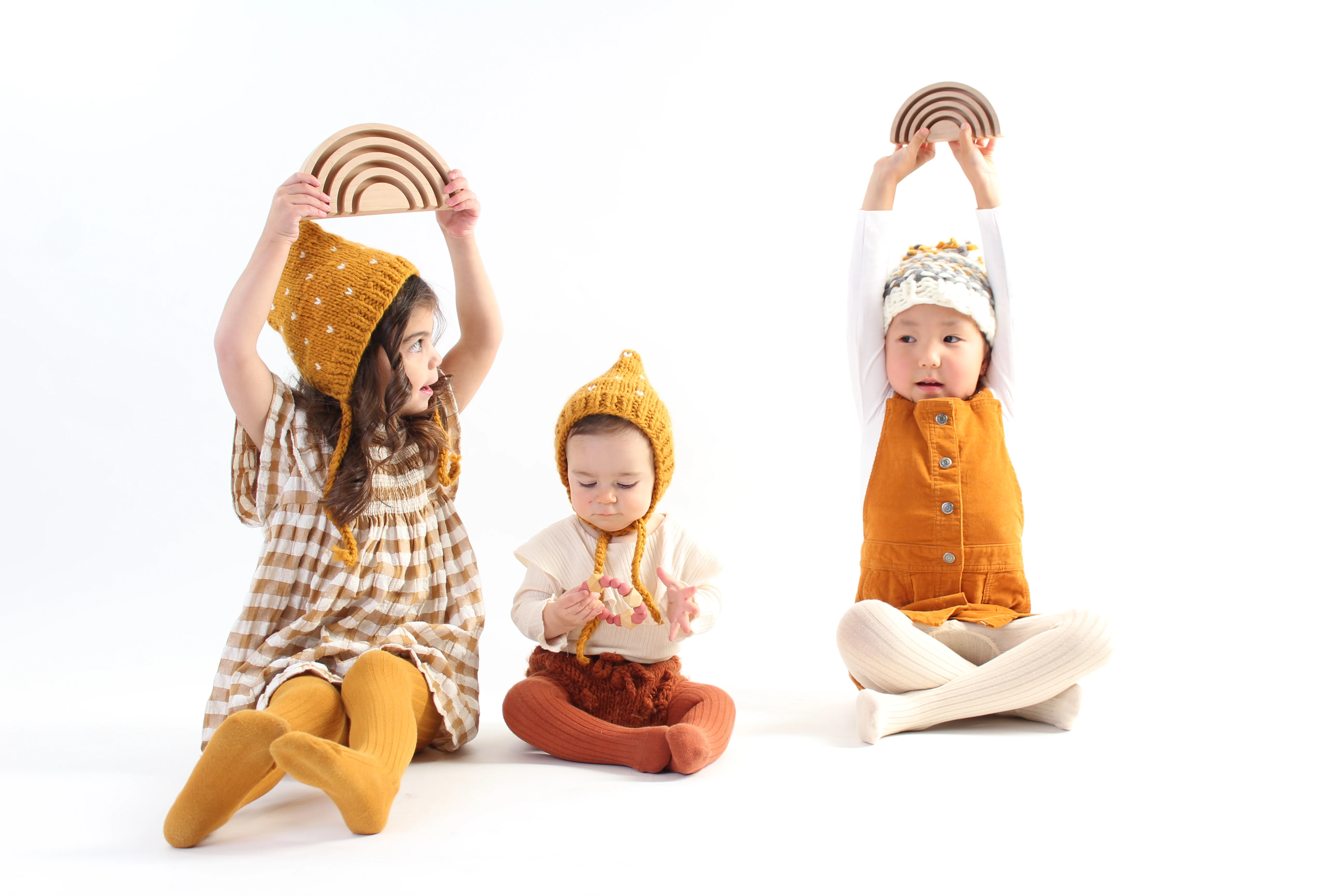 Cotton Tights, Cinnamon - Image 4