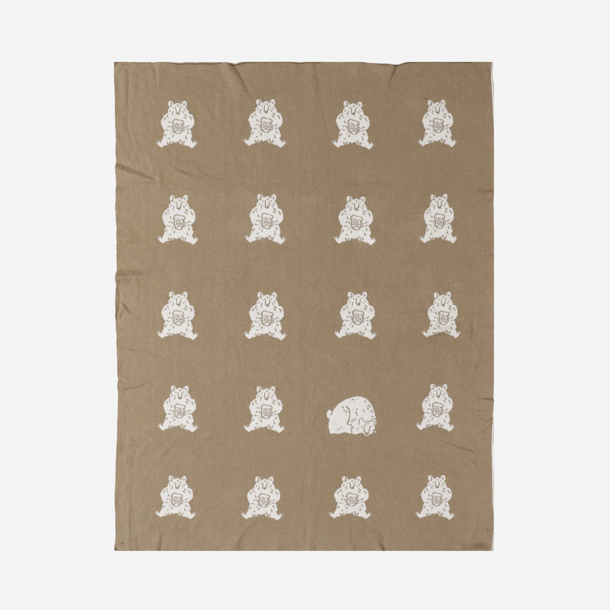 Organic Cotton Blanket, Honey Bear - Image 10