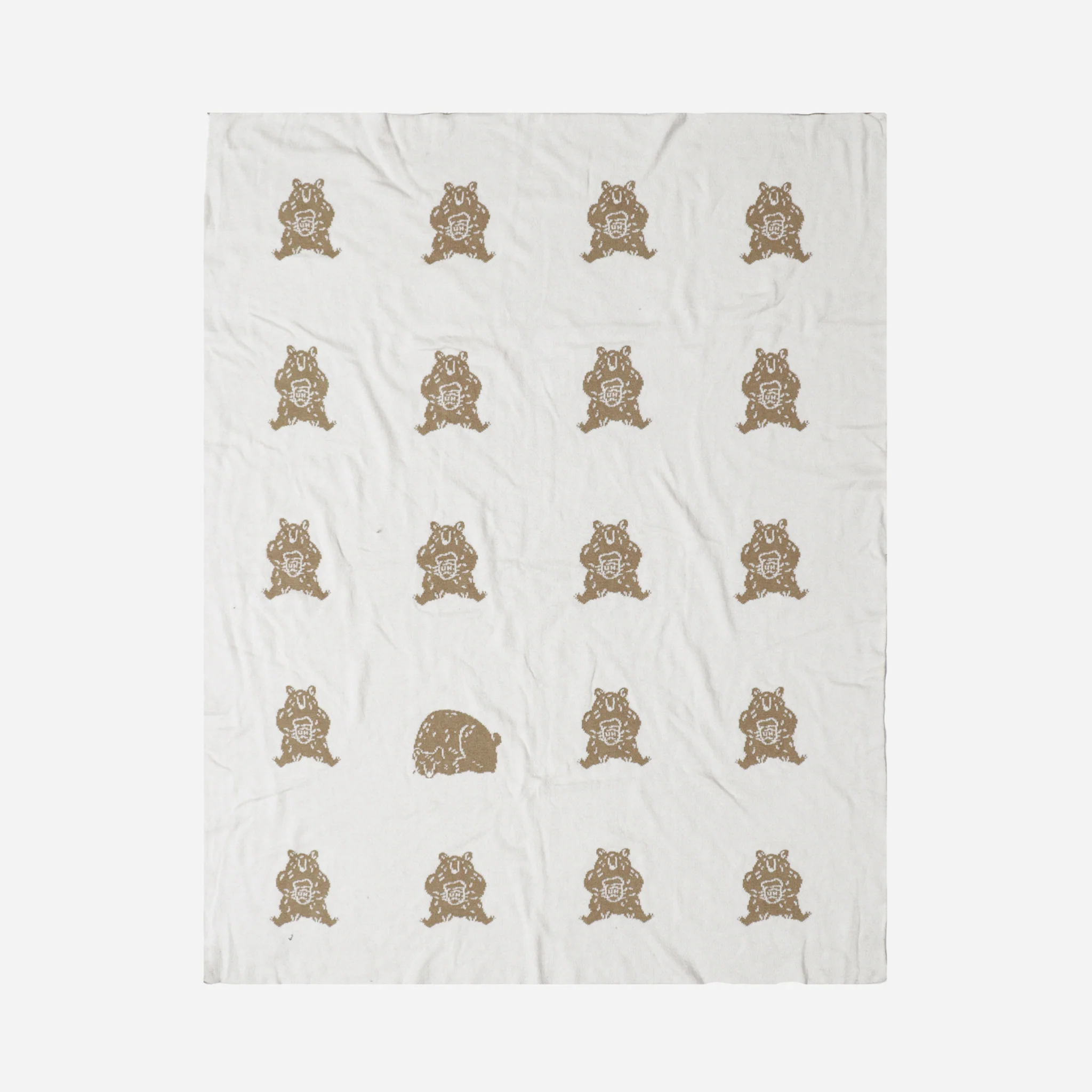 Organic Cotton Blanket, Honey Bear - Image 12