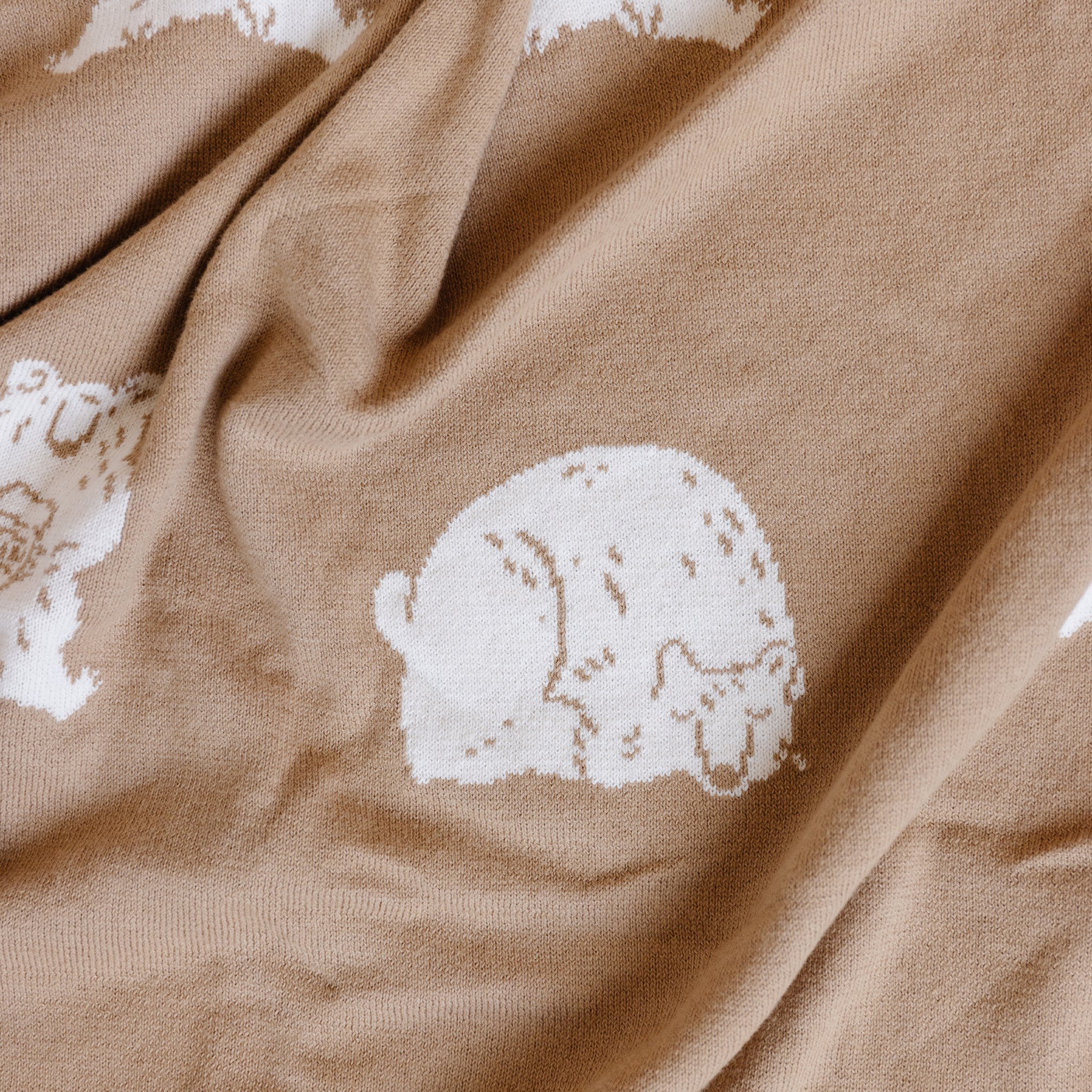 Organic Cotton Blanket, Honey Bear - Image 6