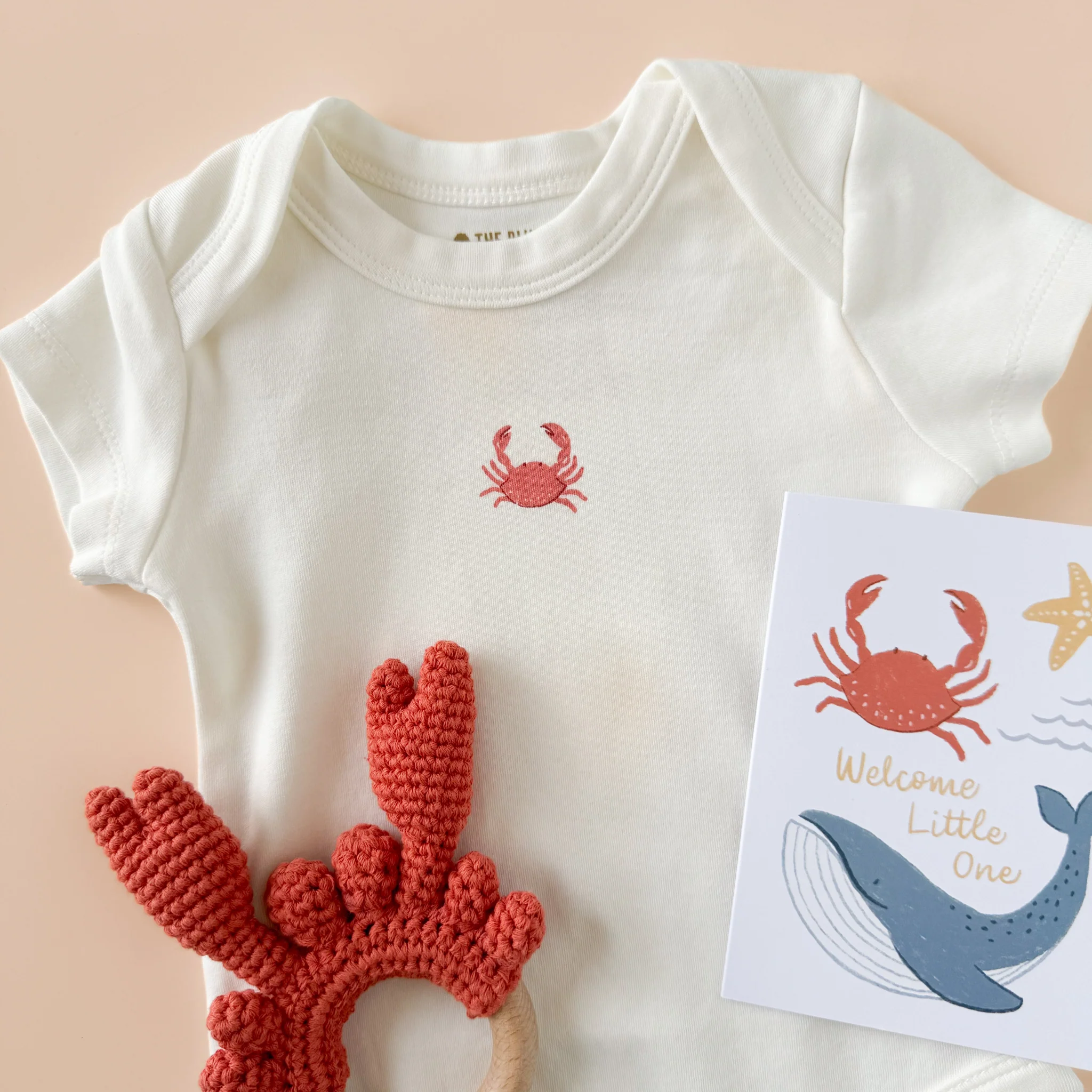 Cotton Crochet Teether Crab - Image 5