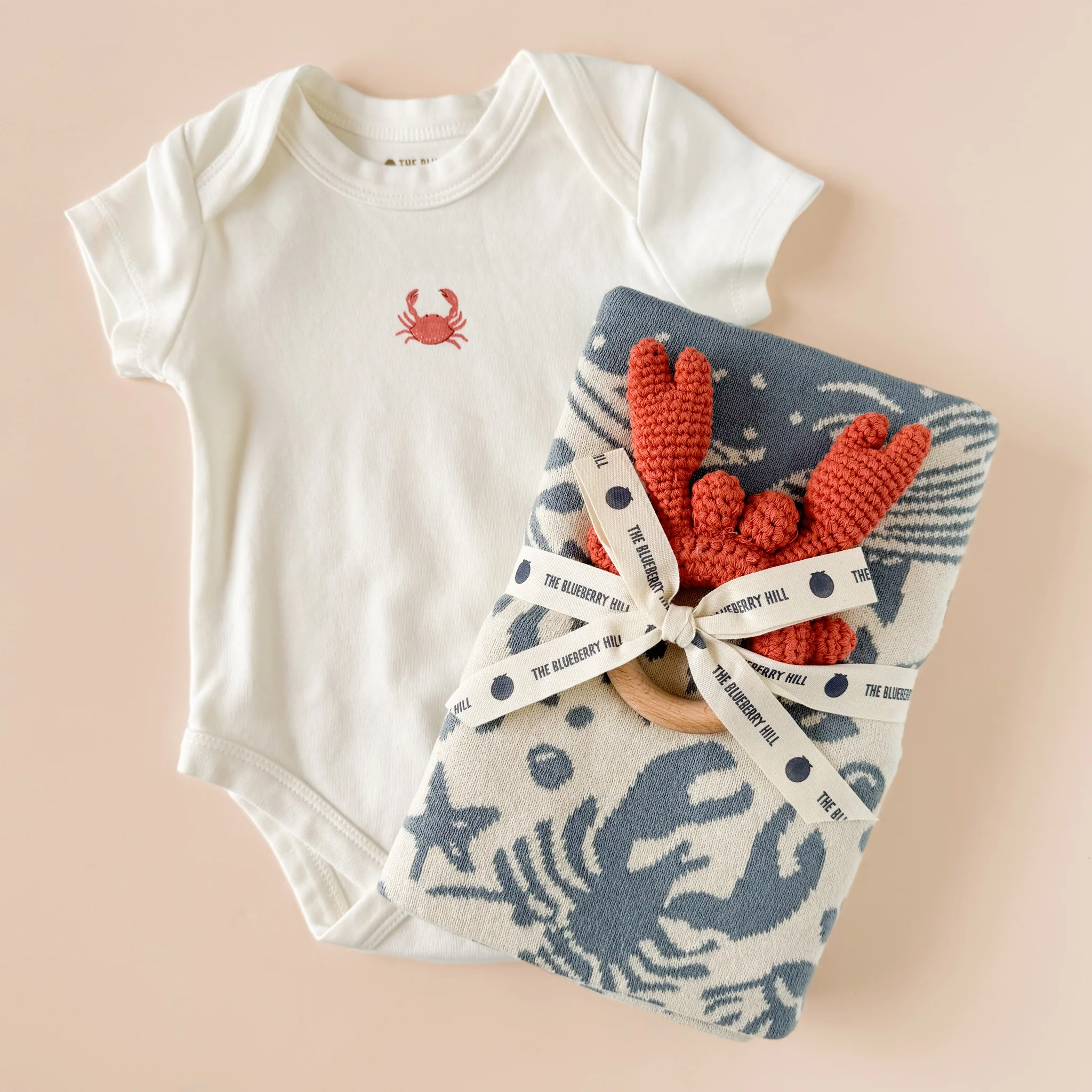 Cotton Crochet Teether Crab - Image 4