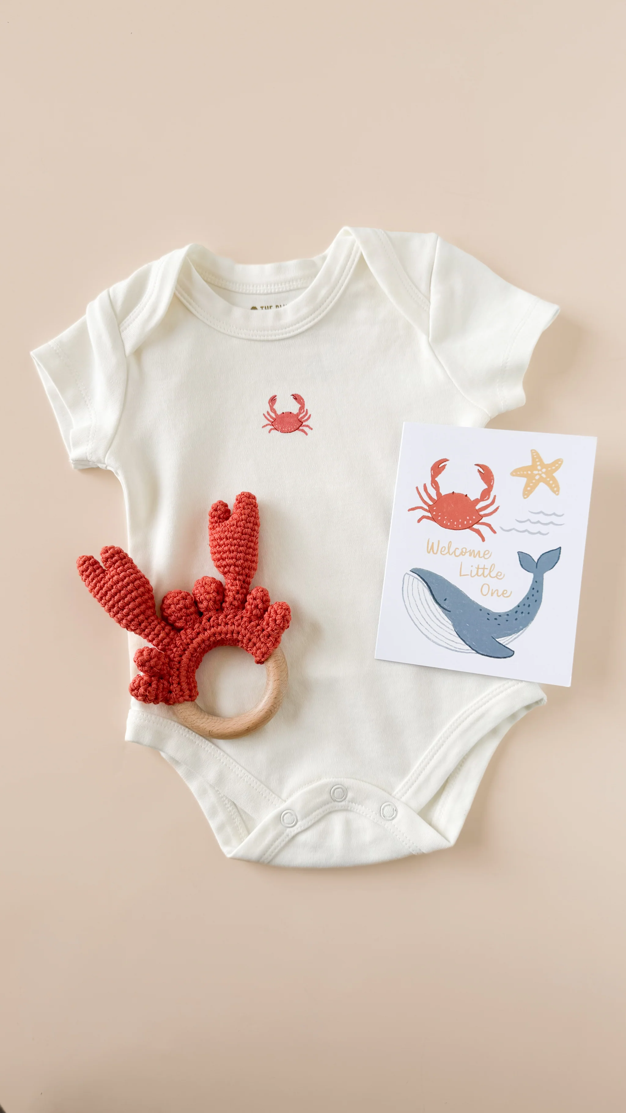 Cotton Crochet Teether Crab - Image 7