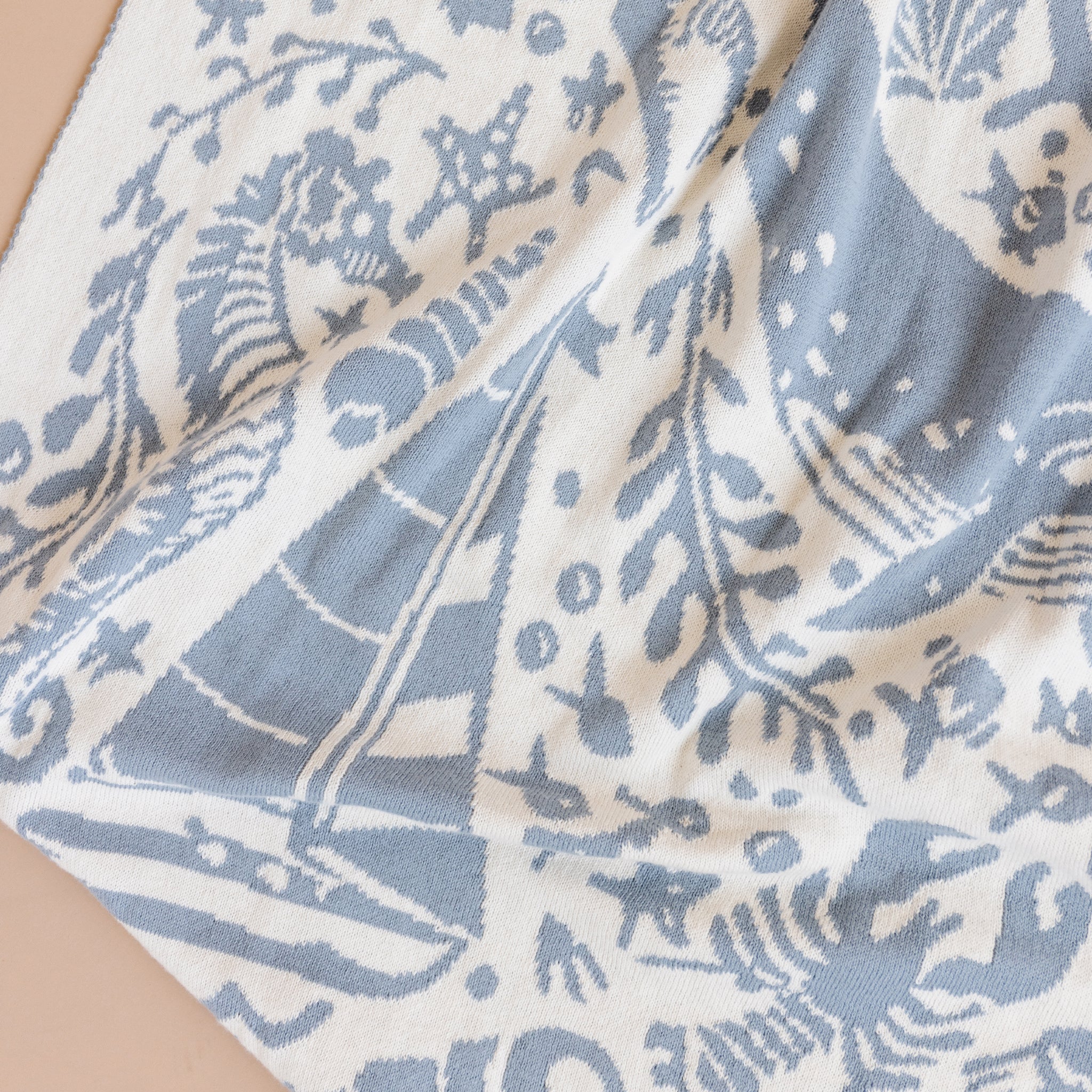 Organic Cotton Blanket Nautical - Image 5