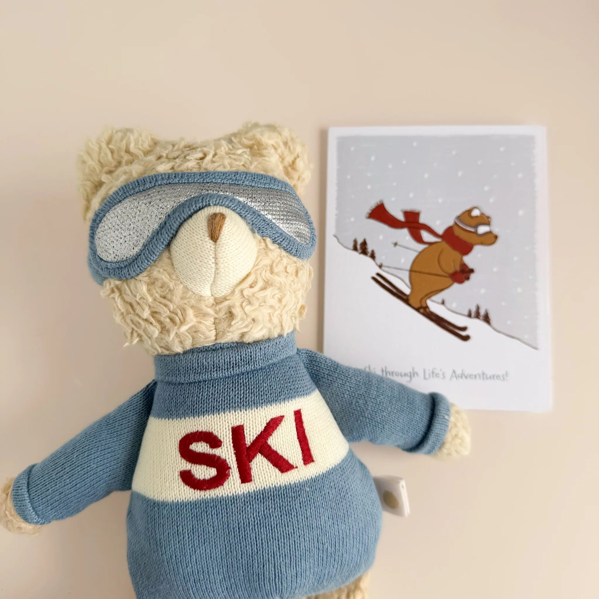 Ski Bear Baby Greeting Card - Image 3