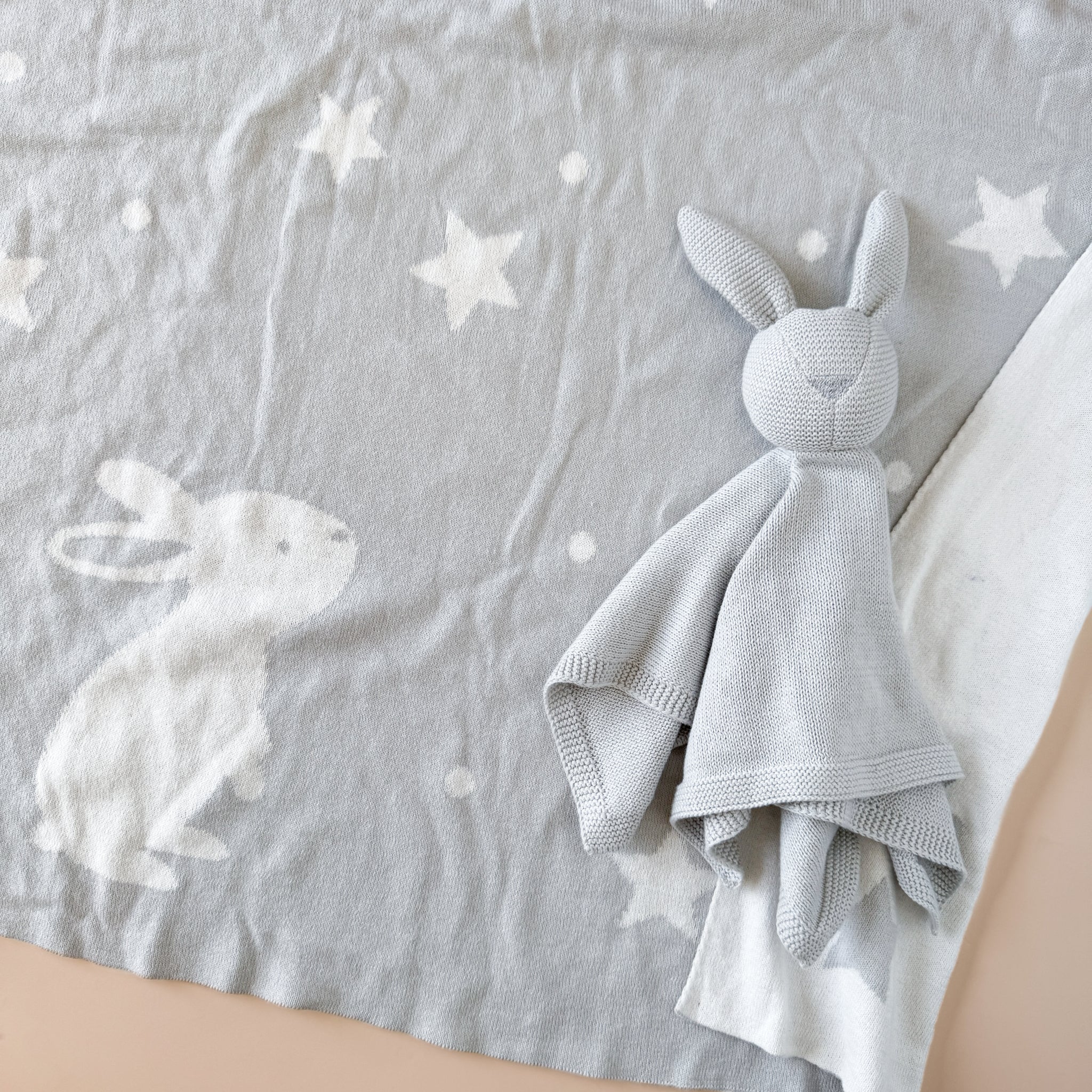 Star Moon Bunny Blanket Gift Set - Image 10