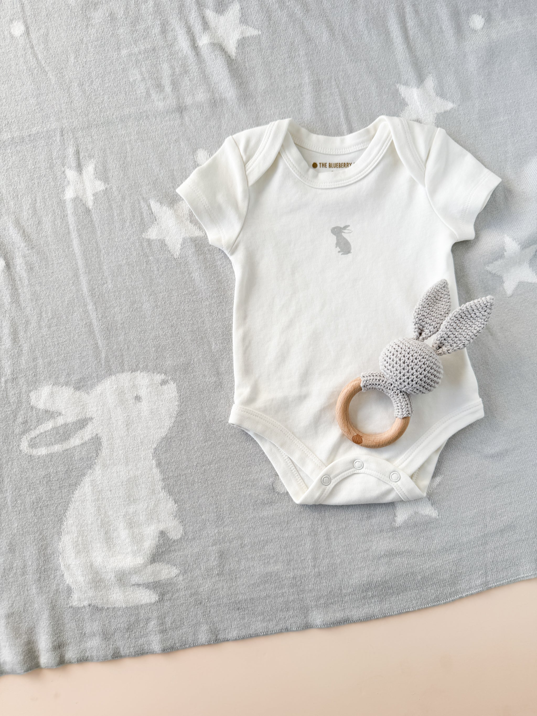 Star Moon Bunny Blanket Gift Set - Image 11