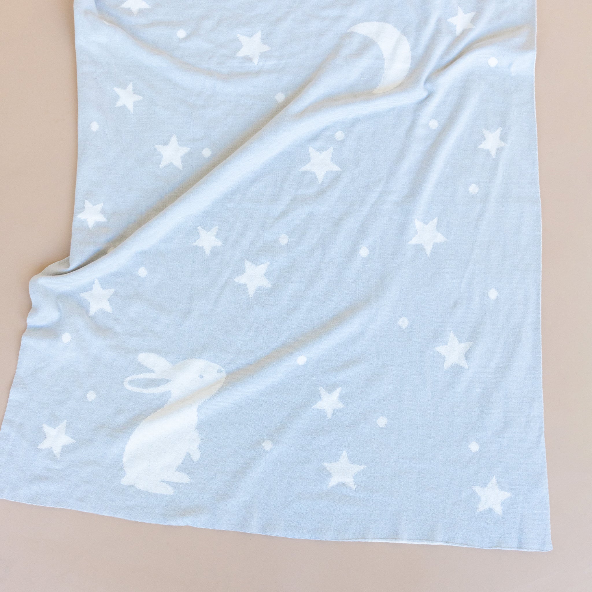 Star Moon Bunny Blanket Gift Set - Image 4