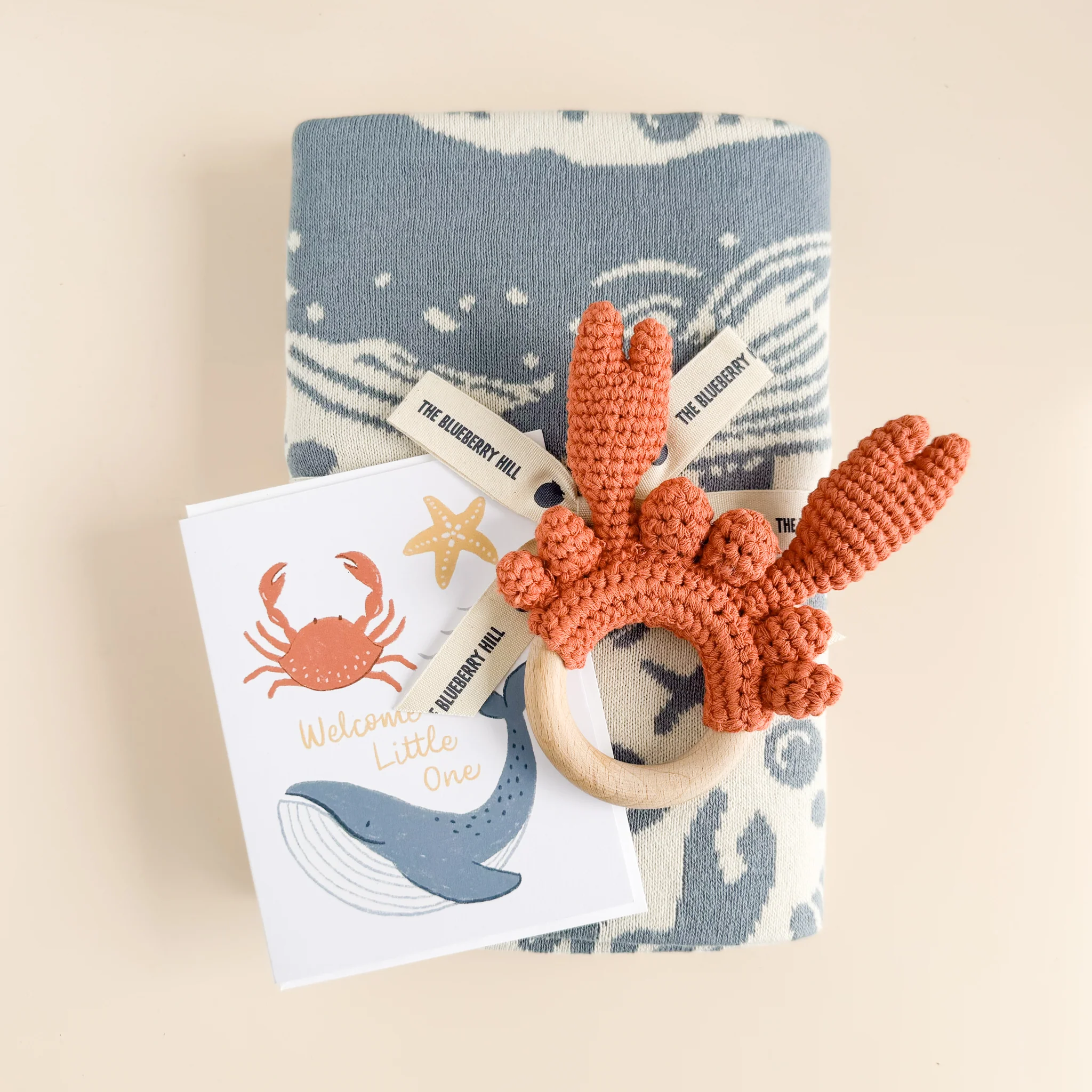 Welcome Little One Nautical Greeting Card - Image 3