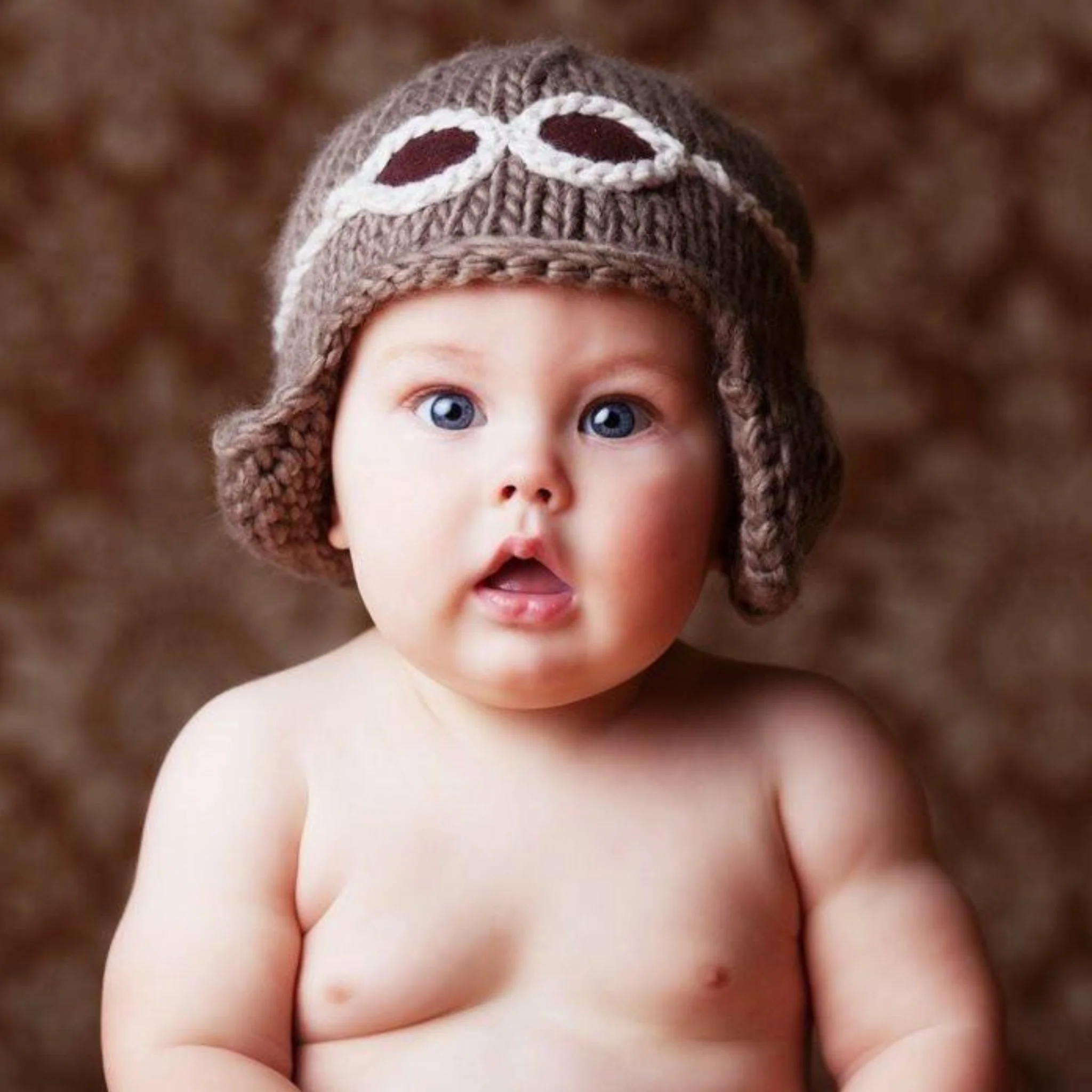 Wilbur Aviator with Goggles Knit Hat - Image 4